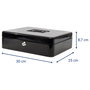 MAUL 5611490 Caja de efectivo negra