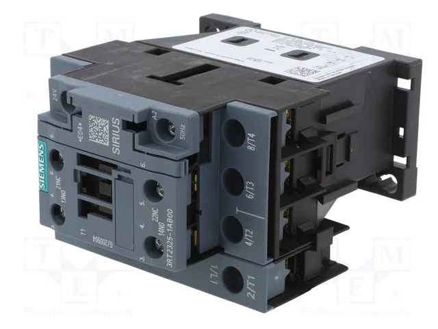 SIEMENS 3RT2325-1AB00 Contactor 4-polar 24VAC