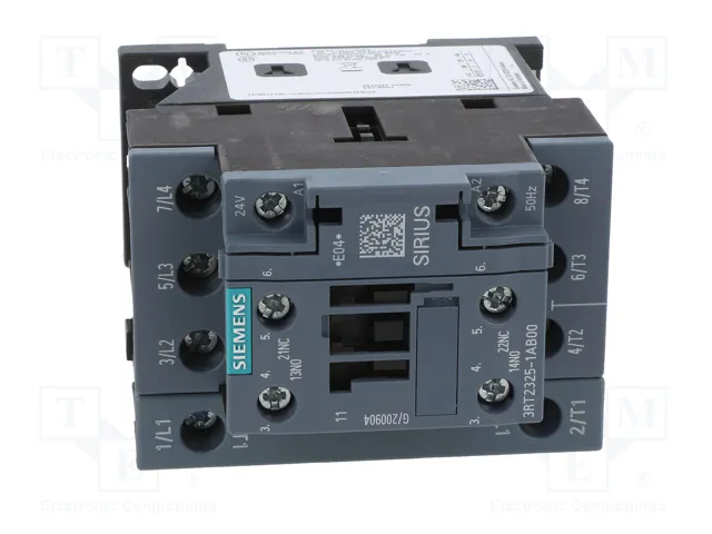 SIEMENS 3RT2325-1AB00 Contactor 4-polar 24VAC
