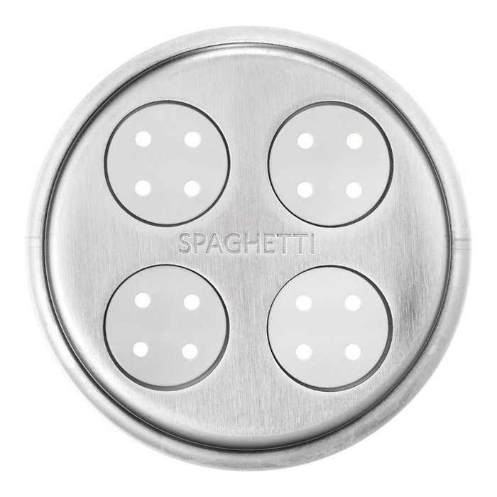 KitchenAid Gourmet Pasta Press KSM150 K45 K90 - Röhrennudelvorsatz (Accesorio para Pasta) en Acero Inoxidable y Plástico, Color Gris