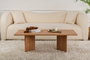 Nordure Mesa de Café Atlantic Pine Tablero de Partículas Recubierto de Melamina 18mm