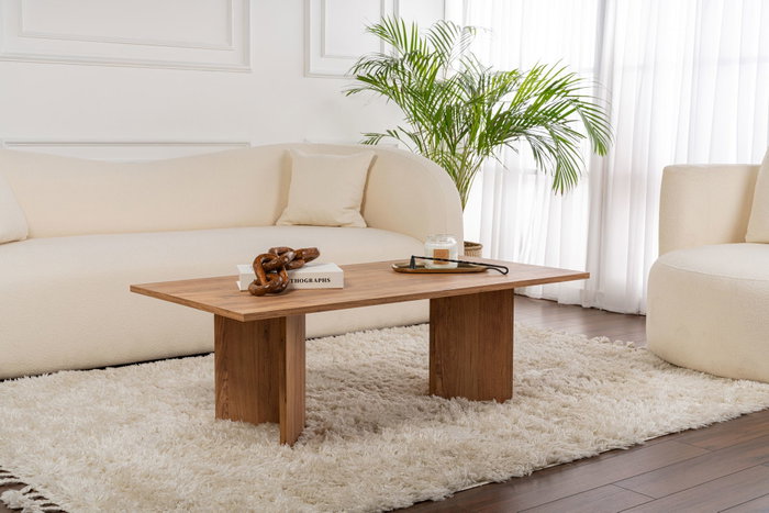 Nordure Mesa de Café Atlantic Pine Tablero de Partículas Recubierto de Melamina 18mm Nordure Mesa de Café Atlantic Pine Tablero de Partículas Recubierto de Melamina 18mm