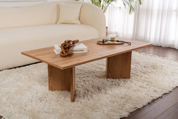 Nordure Mesa de Café Atlantic Pine Tablero de Partículas Recubierto de Melamina 18mm Nordure Mesa de Café Atlantic Pine Tablero de Partículas Recubierto de Melamina 18mm