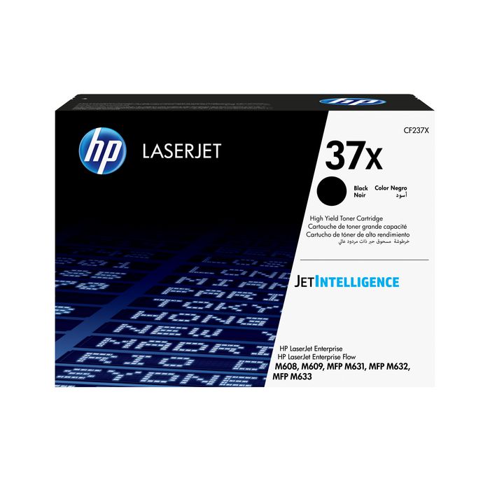 HP 37X CF237X Cartucho de Tóner Negro de Alta Capacidad