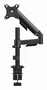 Gembird MA-DA1P-02 Brazo de Montaje de Monitor Ajustable para Escritorio, 17”-32”, Negro