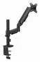 Gembird MA-DA1P-02 Brazo de Montaje de Monitor Ajustable para Escritorio, 17”-32”, Negro