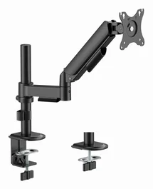 Gembird MA-DA1P-02 Brazo de Montaje para Monitor de 17 a 32 Pulgadas, Negro