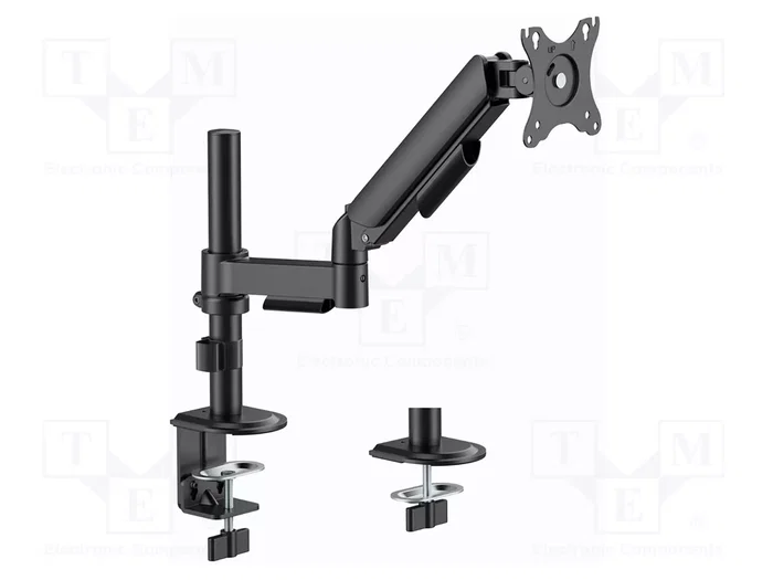 Gembird MA-DA1P-02 Brazo de montaje de pantalla ajustable 17”-32”, Negro Gembird MA-DA1P-02 Brazo de montaje de pantalla ajustable 17”-32”, Negro