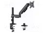 Gembird MA-DA1P-02 Brazo de Montaje para Monitor de 17 a 32 Pulgadas, Negro