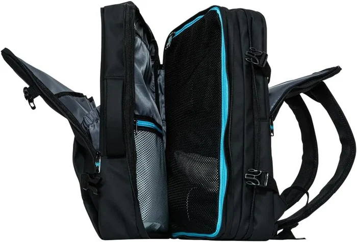 Acer Predator Robust Mochila para Portátil 18" (45,7 cm) - Negro, Poliéster, Compartimento para Tablet, Tirantes Acolchados, 5 Compartimentos, 18L