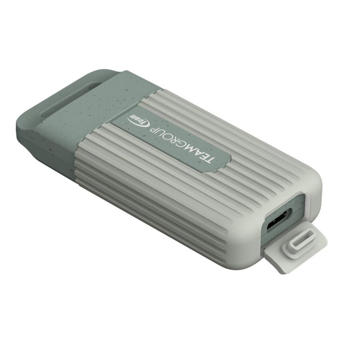 Team Group PD20 ECO Mini 2 TB USB Tipo C 3.2 Gen 2 (3.1 Gen 2) Gris, Turquesa