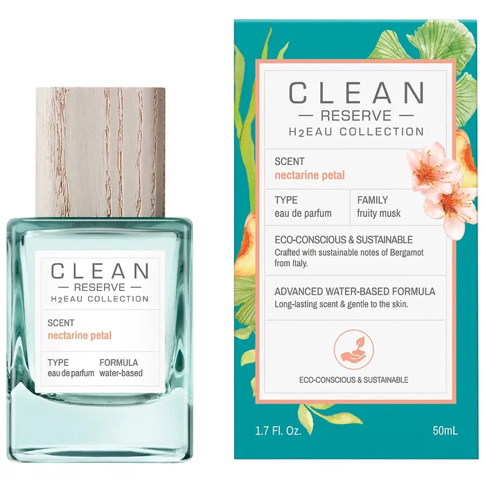 Clean H2Eau Nectarine Petal Agua de perfume 50 ml