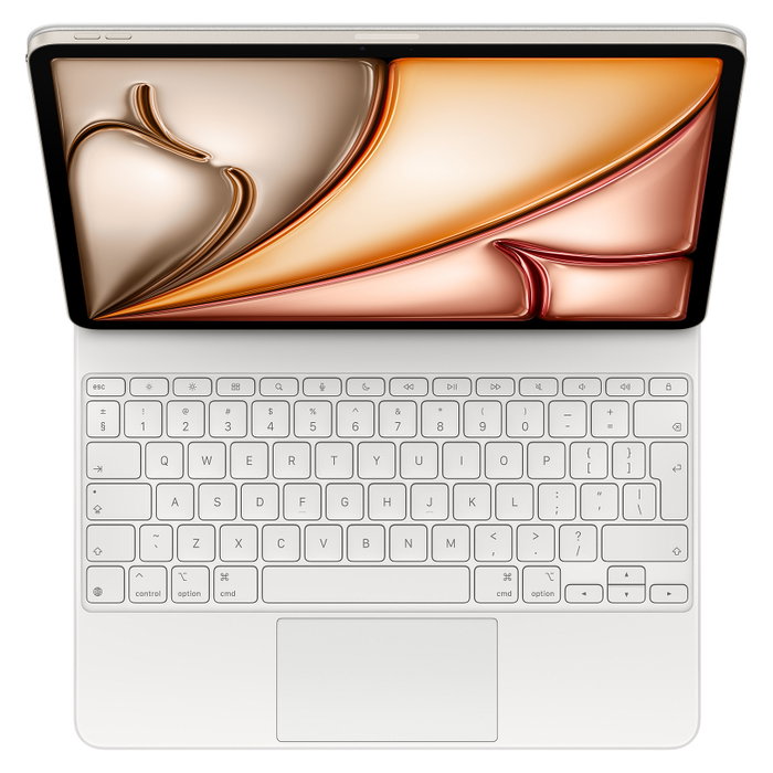 Apple Magic Keyboard para iPad Air 13-inch (M3) - Inglés Internacional - Blanco