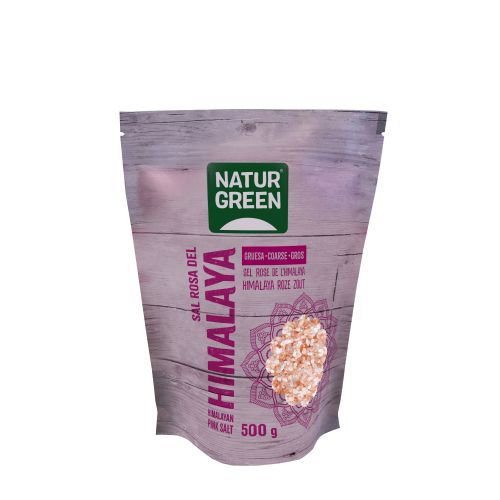 NATURGREEN Sal del Himalaya gruesa 500g NATURGREEN Sal del Himalaya gruesa 500g