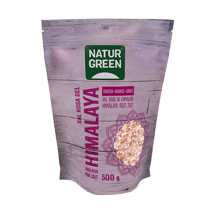 NATURGREEN Sal del Himalaya Gruesa 500gr NATURGREEN Sal del Himalaya Gruesa 500gr