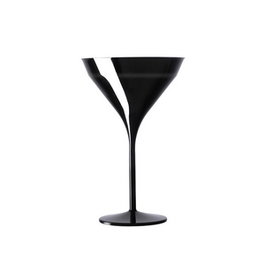 Italesse Copa Martini Beach Negro Policarbonato - 27 cl - 193 mm Alto x 120 mm Diámetro (Set de 48)