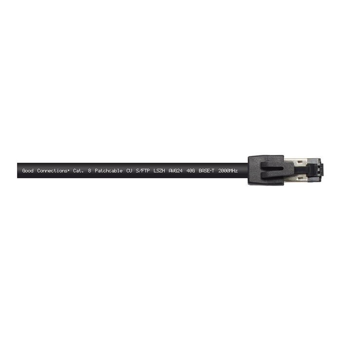 GoodConnections RNS® Patchkabel Cat. 8.1 S/FTP 0,5m Negro GoodConnections RNS® Patchkabel Cat. 8.1 S/FTP 0,5m Negro