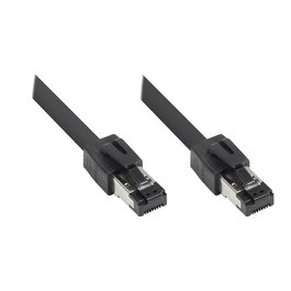 GoodConnections RNS® Patchkabel Cat. 8.1 S/FTP 0,5m Negro