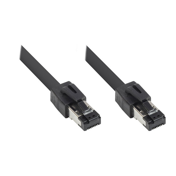 GoodConnections RNS® Patchkabel Cat. 8.1 S/FTP 0,5m Negro GoodConnections RNS® Patchkabel Cat. 8.1 S/FTP 0,5m Negro