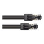 GoodConnections RNS® Patchkabel Cat. 8.1 S/FTP 0,5m Negro