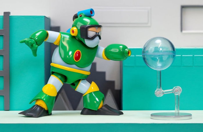 Mega Man Figuras Bubble Man 11 cm Mega Man Figuras Bubble Man 11 cm