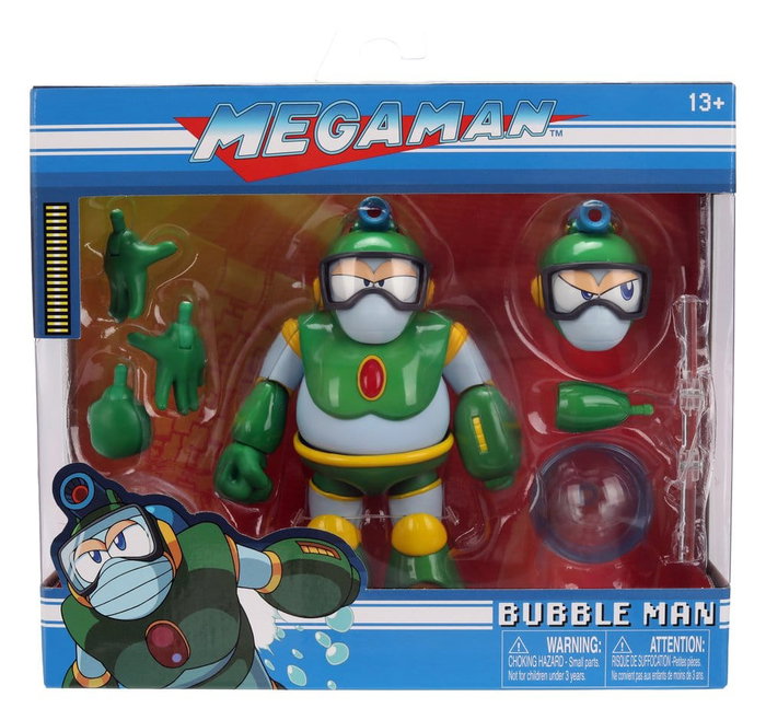 Mega Man Figuras Bubble Man 11 cm Mega Man Figuras Bubble Man 11 cm