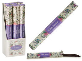 Acorde Set 6 Packs Incienso Jazmin, 16 Barras por Pack, Dimensiones Barra: 20 cm de Largo (Set de 24)