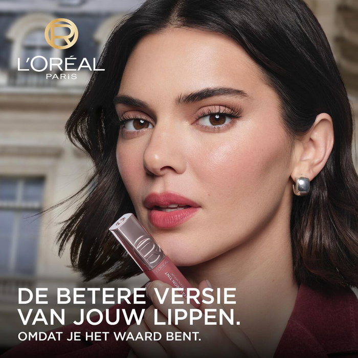 L'Oréal Paris HYALURON TINT Lip Stain Serum #485-Nude Espresso