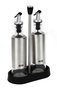 Quttin Set de 2 Aceiteras de Inox con Soporte (8 Unidades)