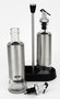 Quttin Set de 2 Aceiteras de Inox con Soporte (8 Unidades)
