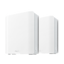 ASUS ZenWiFi BT8 Sistema de malla Wi-Fi 7 Tribanda (2.4 GHz / 5 GHz / 6 GHz) Blanco (2 unidades)