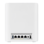 ASUS ZenWiFi BT8 Sistema de malla Wi-Fi 7 Tribanda (2.4 GHz / 5 GHz / 6 GHz) Blanco (2 unidades)