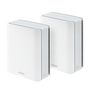 ASUS ZenWiFi BT8 Sistema de malla Wi-Fi 7 Tribanda (2.4 GHz / 5 GHz / 6 GHz) Blanco (2 unidades)