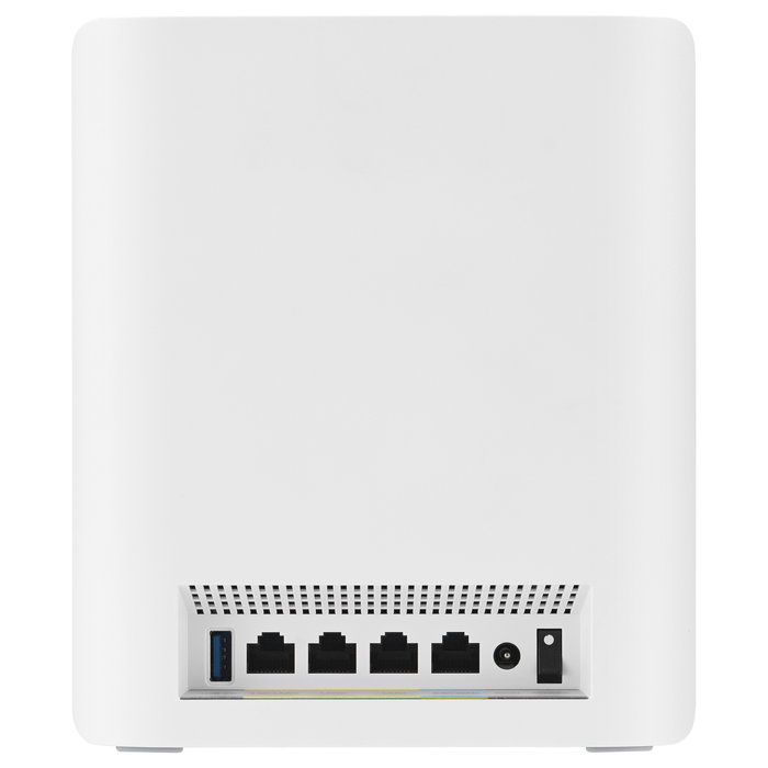 ASUS ZenWiFi BT8 WiFi 7 Mesh System Paquete de 2, WLAN BE14000 Tribanda, 2 puertos 2.5GbE + 2 puertos 1GbE, Cobertura hasta 550 m2