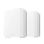 Asus ZenWiFi BT8 (2-pack) Wi-Fi 7 Tribanda Blanco