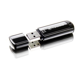 Transcend JetFlash 350 USB 2.0 64 GB Negro