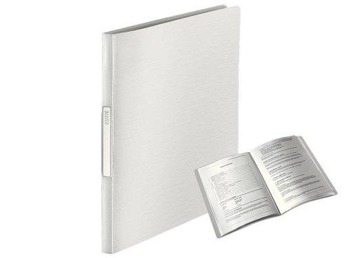 Leitz Carpeta de fundas Style Escaparate Blanco ártico DIN A4