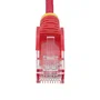 StarTech.com N6PAT50CMRDS Cable de Red Slim Cat6 0.5m, UTP, Rojo, PoE++ 100W, Conectores RJ45 sin Enganche, LSZH, 28AWG, Gigabit Ethernet (IEEE 802.3bt)