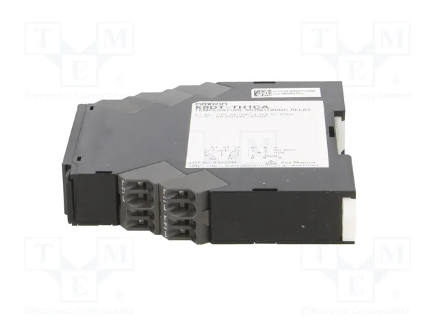 OMRON Relé de monitorización de temperatura K8DT-TH1CA 100-240VAC OMRON Relé de monitorización de temperatura K8DT-TH1CA 100-240VAC
