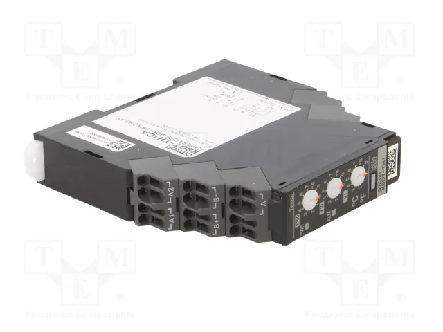 OMRON Relé de monitorización de temperatura K8DT-TH1CA 100-240VAC OMRON Relé de monitorización de temperatura K8DT-TH1CA 100-240VAC
