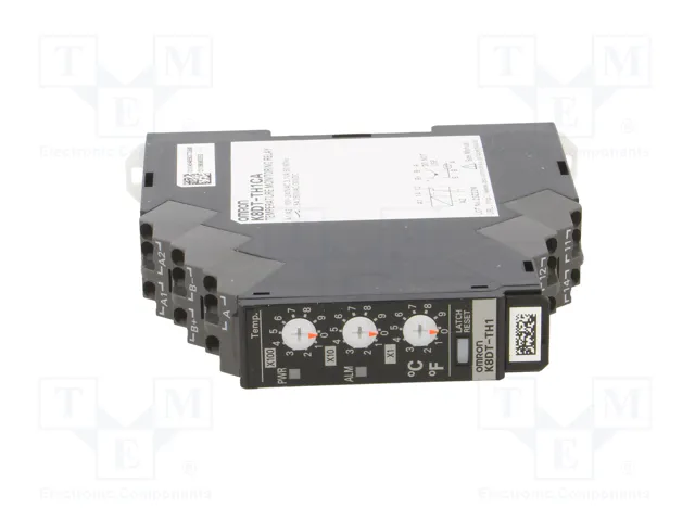 OMRON Relé de monitorización de temperatura K8DT-TH1CA 100-240VAC OMRON Relé de monitorización de temperatura K8DT-TH1CA 100-240VAC