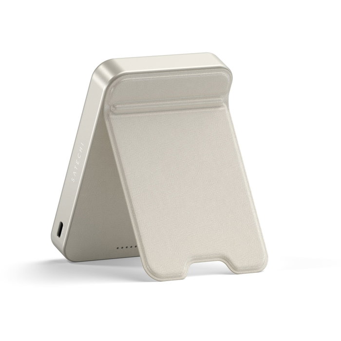 Satechi OntheGo Magnetic Qi2 Powerbank Stand 10000 mAh Sand Satechi OntheGo Magnetic Qi2 Powerbank Stand 10000 mAh Sand