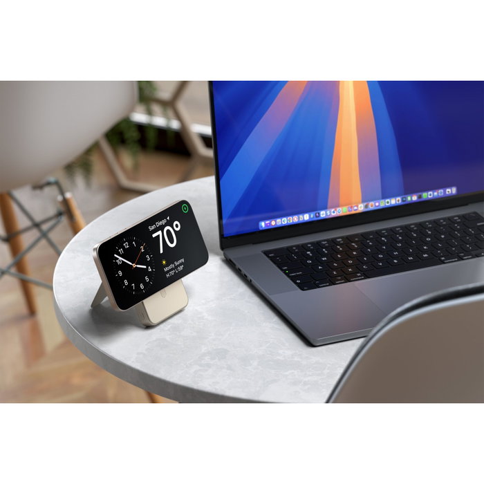 Satechi OntheGo Magnetic Qi2 Powerbank Stand 10000 mAh Sand Satechi OntheGo Magnetic Qi2 Powerbank Stand 10000 mAh Sand