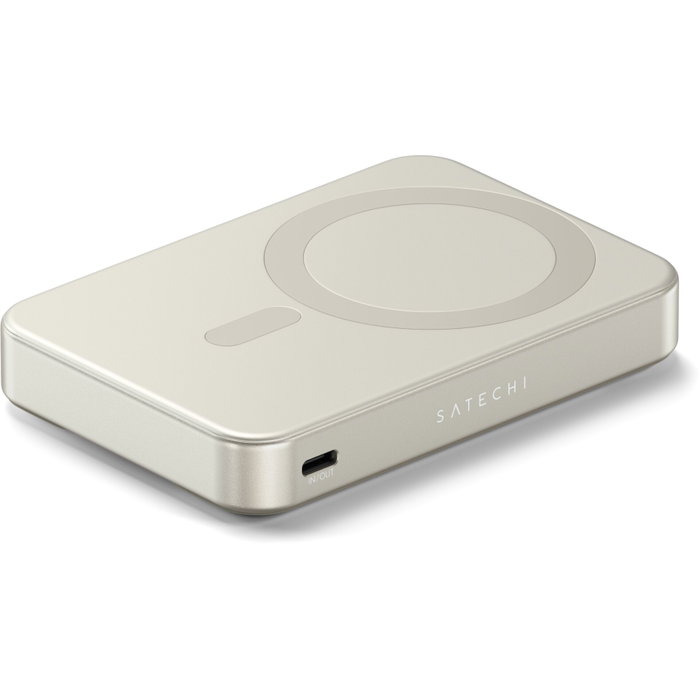 Satechi OntheGo Magnetic Qi2 Powerbank Stand 10000 mAh Sand Satechi OntheGo Magnetic Qi2 Powerbank Stand 10000 mAh Sand