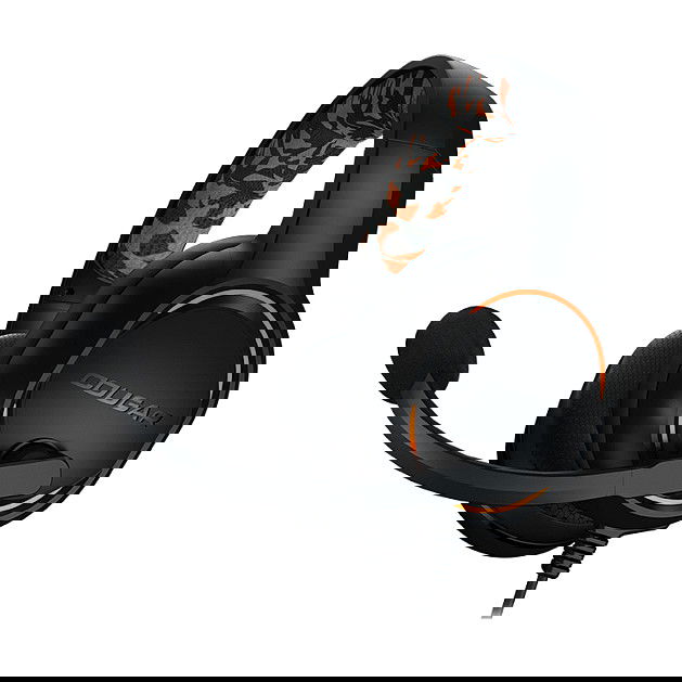 Cougar Gaming Headset Dive, Auriculares para Gaming con Cable, Diseño Ergonómico, Almohadillas Suaves