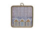 DKD Home Decor Cuadro Madera MDF 39x2x39 Casas