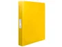 Liderpapel Carpeta de 4 anillas 25 mm Amarillo fluor opaco DIN A4
