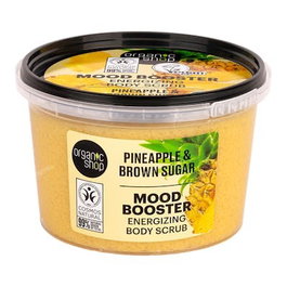 ORGANIC SHOP Exfoliante Corporal Energizante Piña y Azúcar Moreno "Mood Booster" 250 Ml