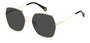Polaroid PLD-6178-G-S-RHL-M9 Gafas de Sol Octogonal Dorado Negro