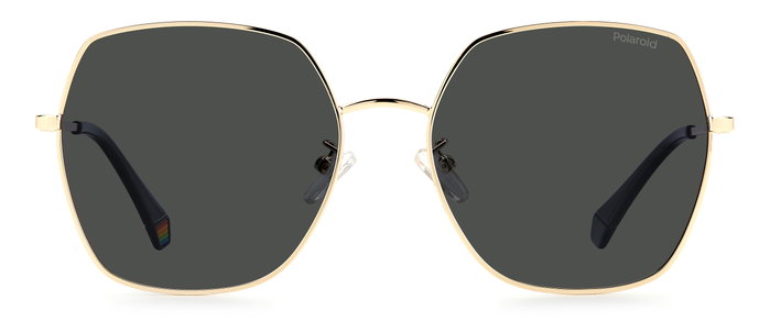 Polaroid PLD-6178-G-S-RHL-M9 Gafas de Sol Octogonal Dorado Negro